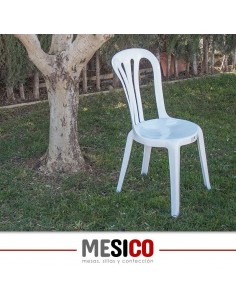 silla de plástico para exteriores