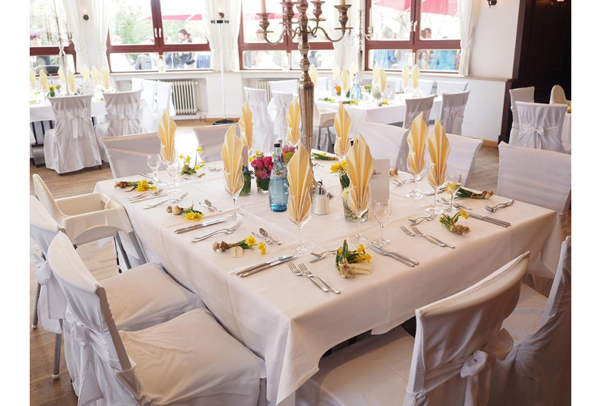 Medidas de Manteles de mesa para eventos y catering
