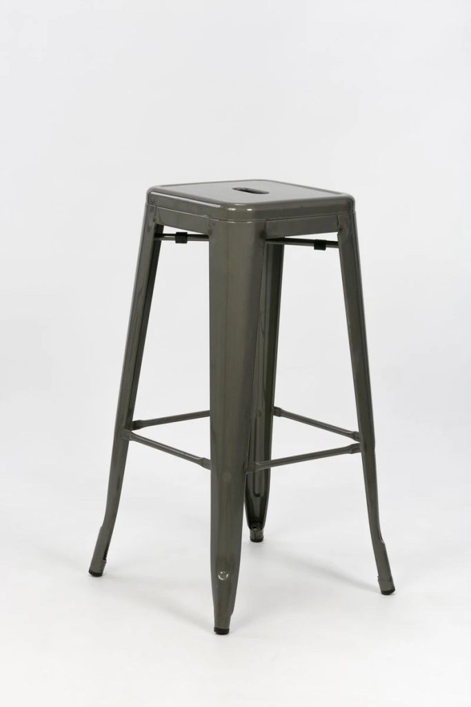 Taburete de metal Tolix