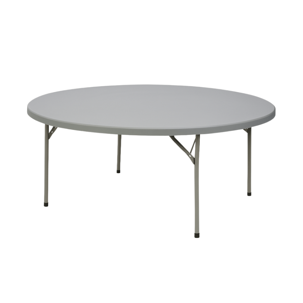 Mesa Redonda de 180x74 cm