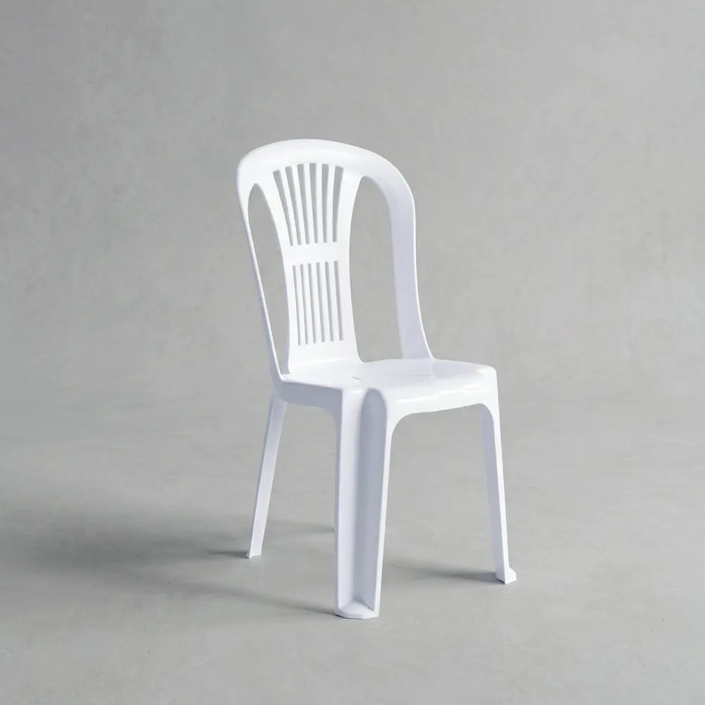 Silla PVC Basic blanca