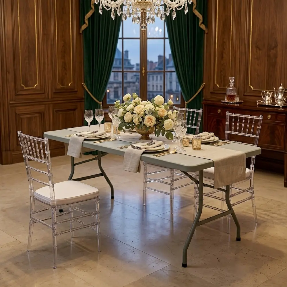 Table in elegant interior setting 202605050846