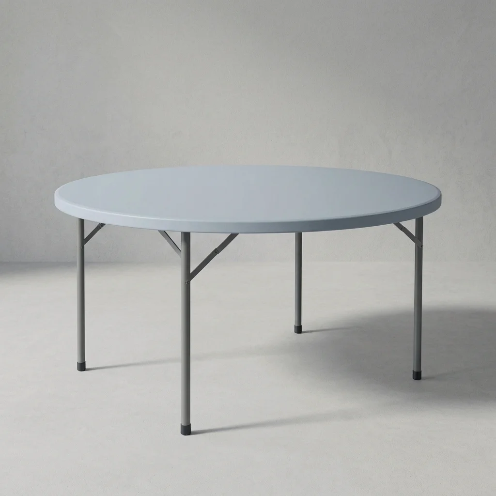 Mesa Redonda de 160x74 cm