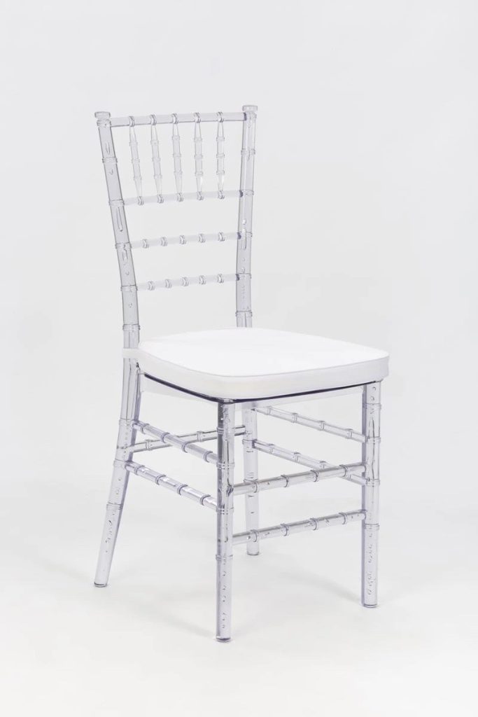 Silla Tiffany Chiavari Transparente