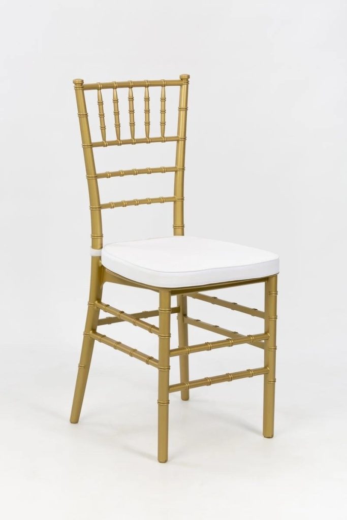 Silla Tiffany Chiavari color dorada
