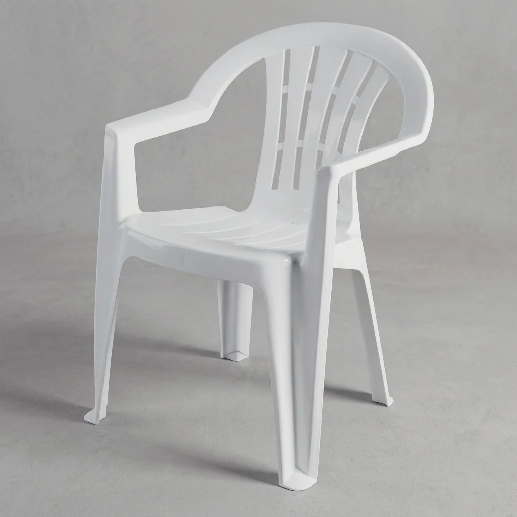 Silla PVC con brazos