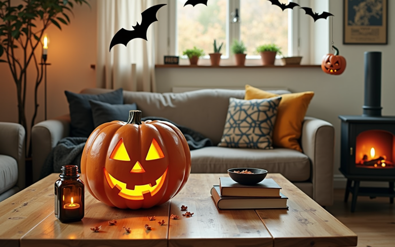 Ideas creativas y económicas para decorar mesas en Halloween