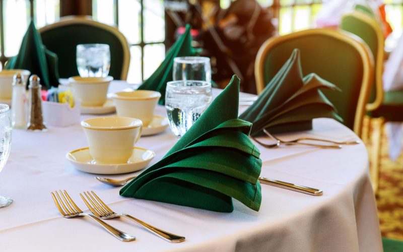 Aprende cómo doblar servilletas de tela con estilo y sorprende a tus invitados